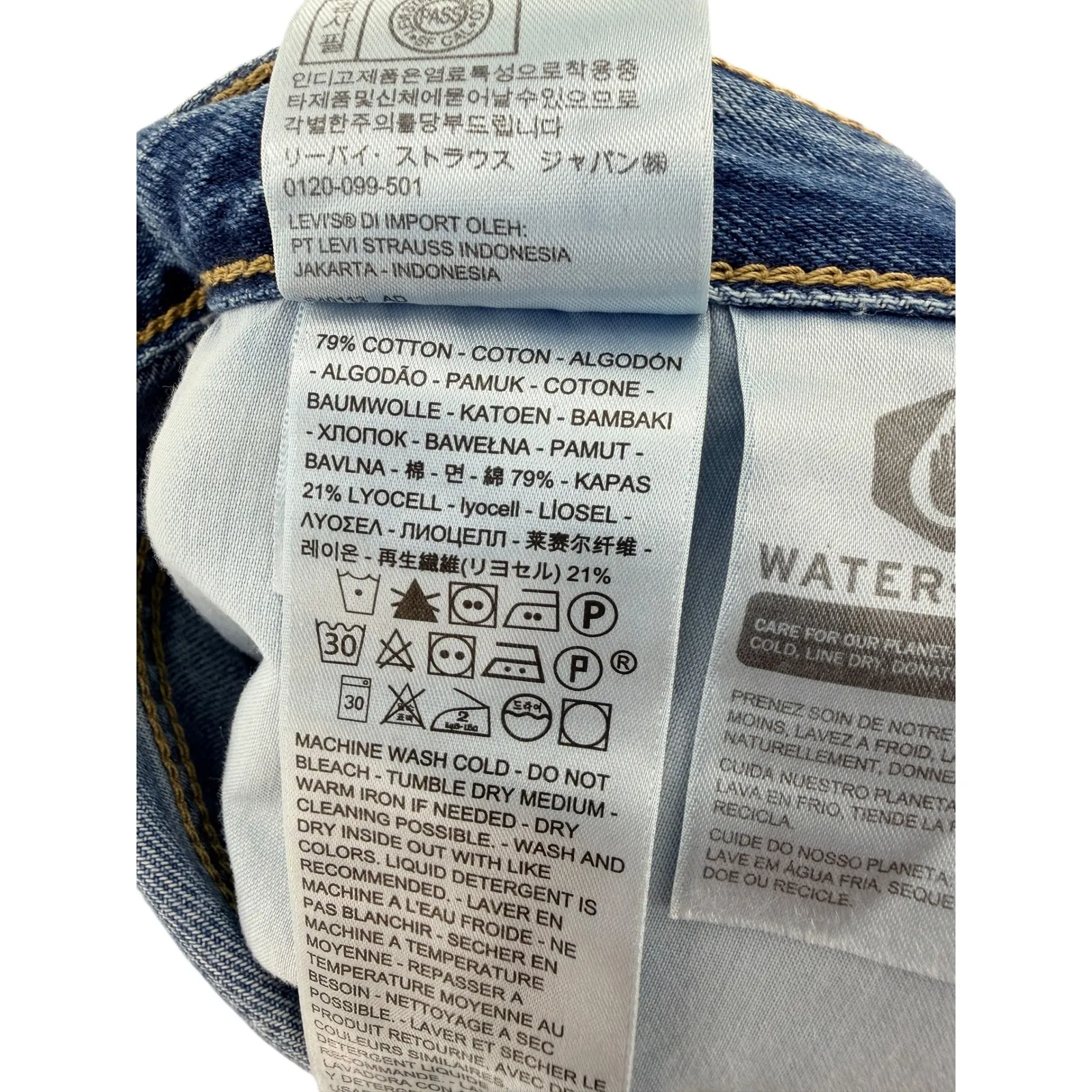 Levi's High Loose Taper Jeans 30x29 NWT Tencel Cotton Slouchy Dad Relaxed - Image 3