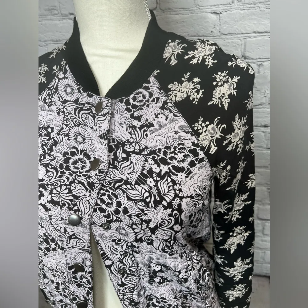Free people floral bomber jacket - Image 8
