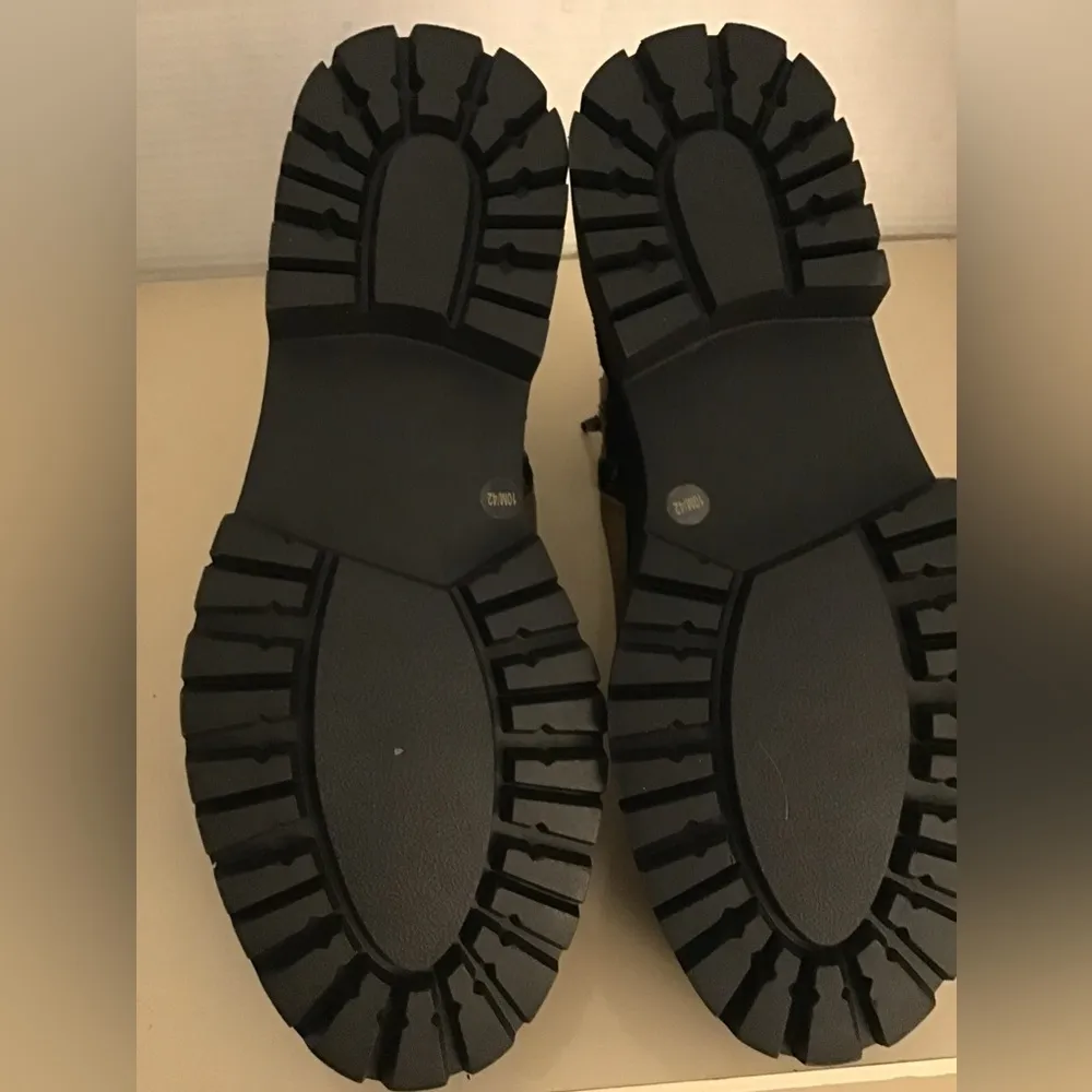 Lucky Brand women chestnut brown suede Eabile boots US 10 Euro 42 - Image 11