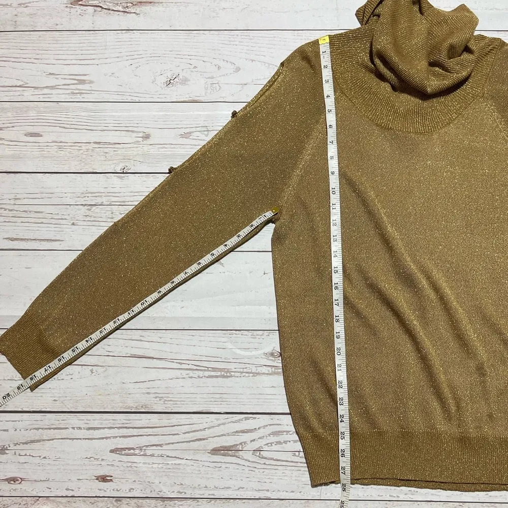 Joseph A. Ladder Sleeve Cowl Neck Sweater Soze L - Image 15