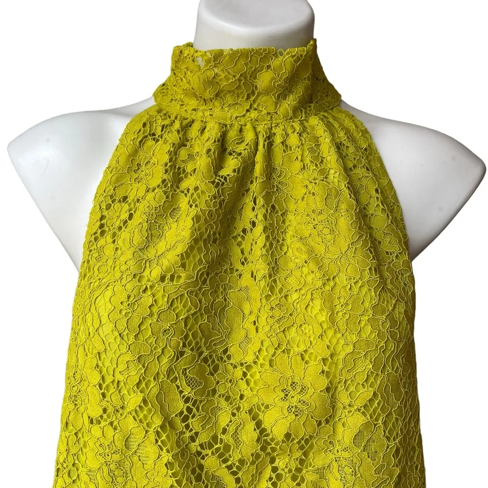 J. Crew Lace Halter Top, Sz S - Image 10