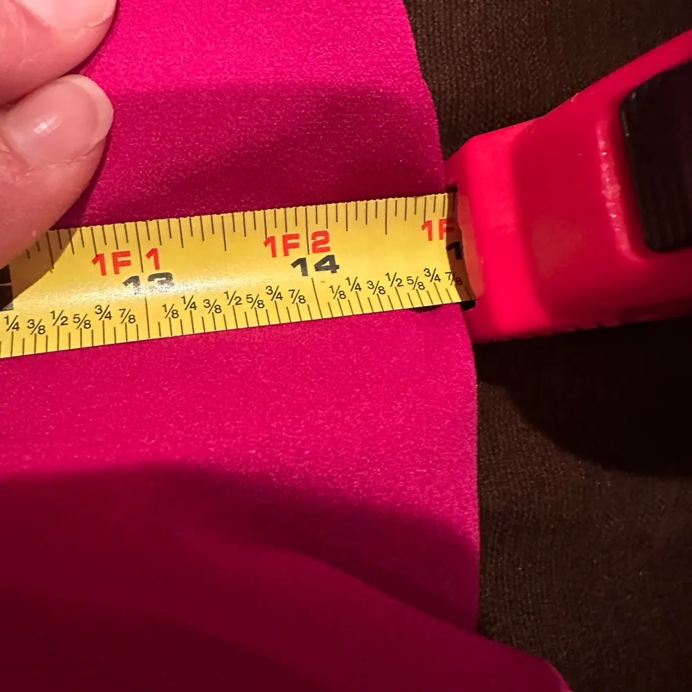 Lulu's  Pink Strapless Jumpsuit Wide & Large Leg Long Slits With Shorts Sz S - Image 14