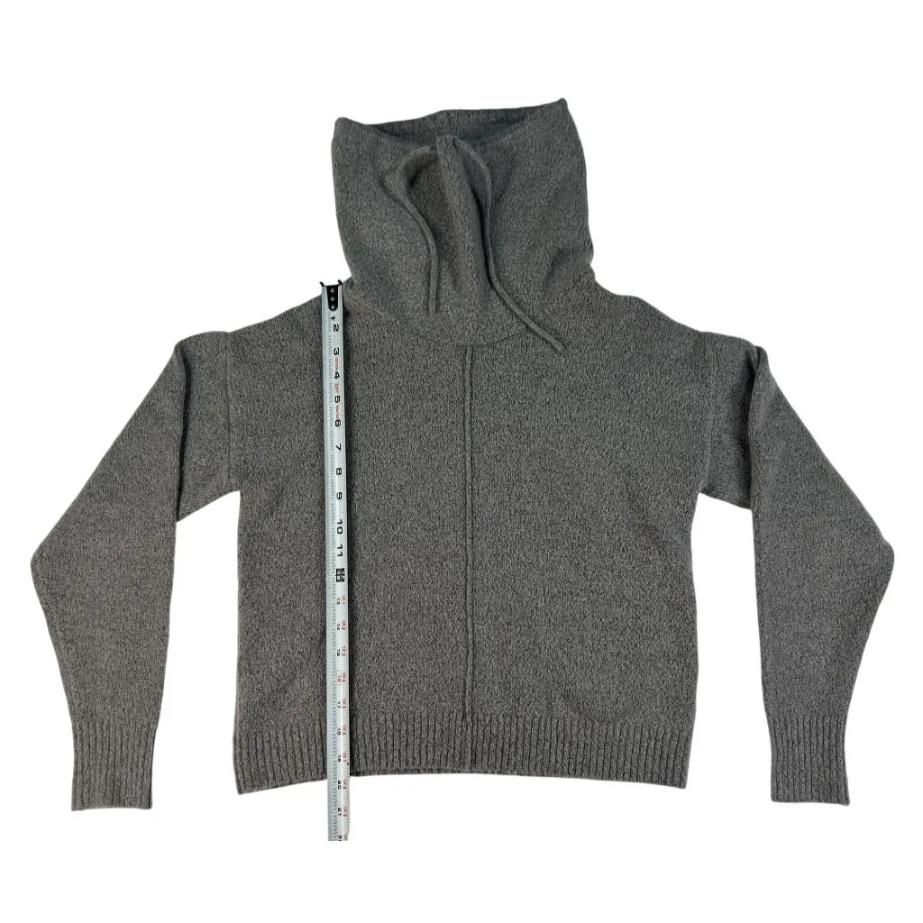 Its Our Time Size XS Women Hooded Sweater Knit Pullover Cozy Casual Style - Image 4