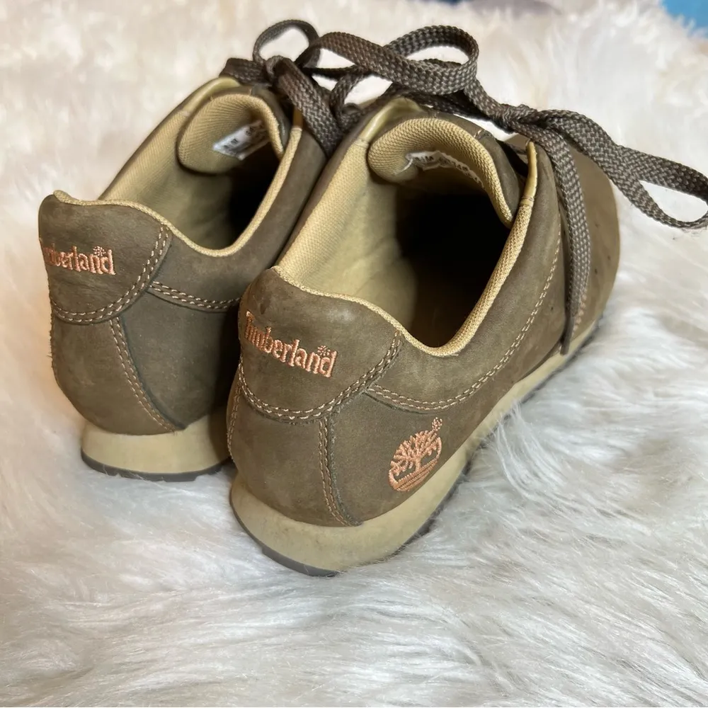 Timberland Casual Shoes Woman’s Size 8.5 Leather Lace Up Dress Sneaker READ ⬇️ - Image 6