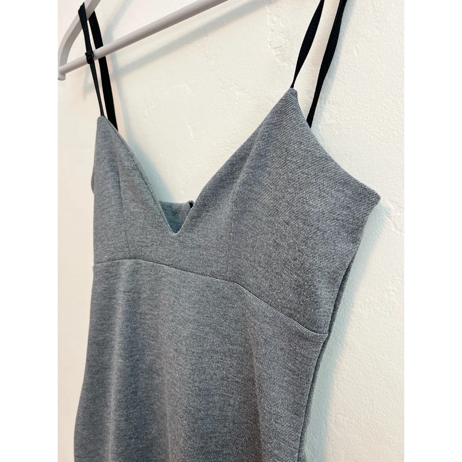 Misguided Gray & Black Bodycon Cocktail Party Dress From: Nordstrom Size 6 Small - Image 7