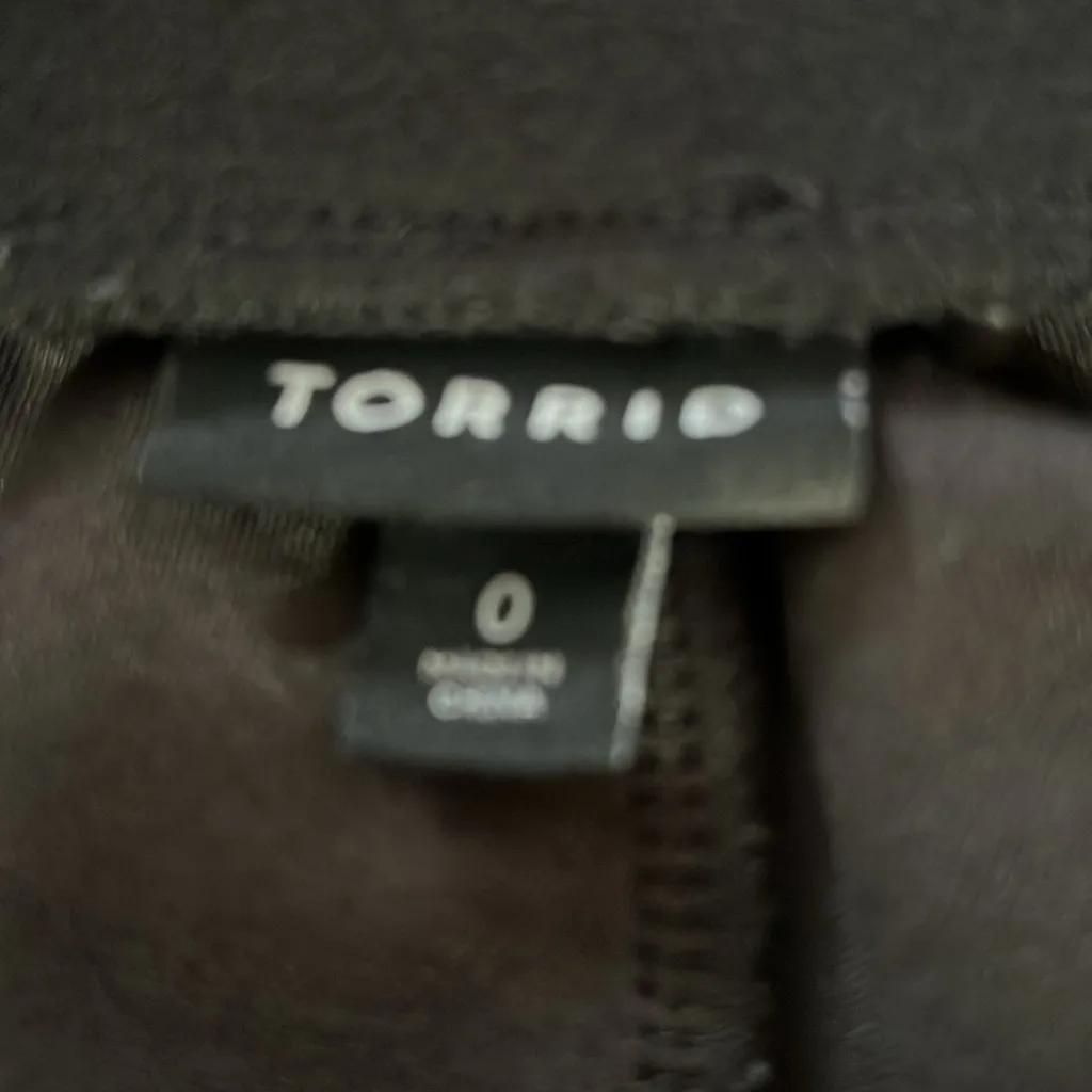 Torrid Black Joggers with Pink and Blue Accents Size Large Read Description - Image 2