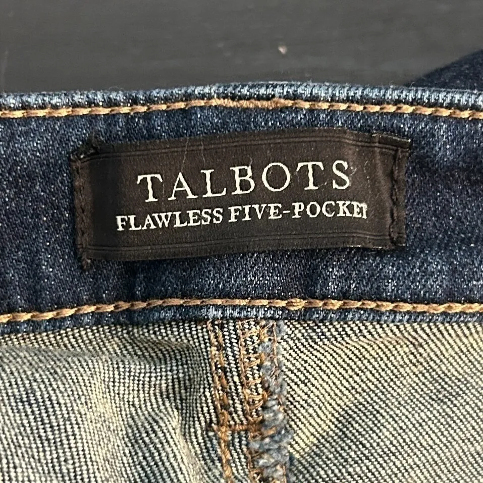 Talbots Bootcut Jeans Blue 14 - Image 5
