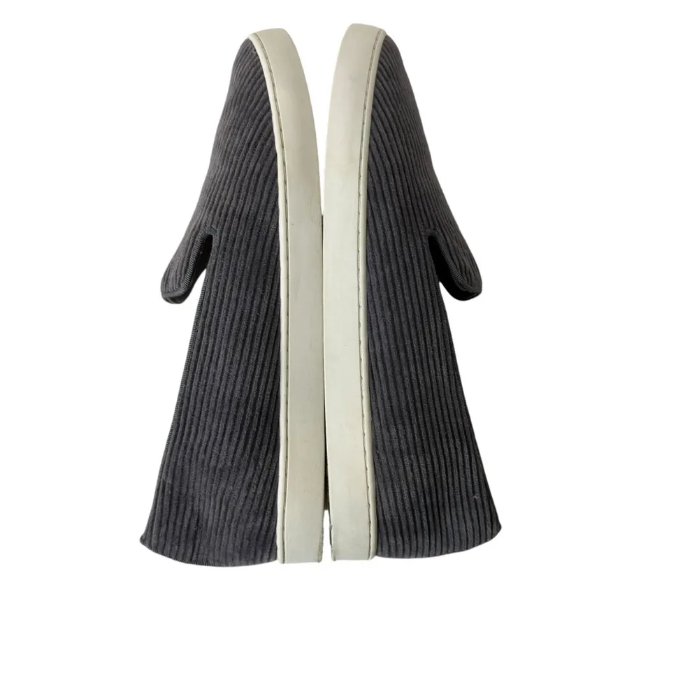 Birdies The Swift Charcoal Gray Corduroy Slip On Shoes 10 - Image 8