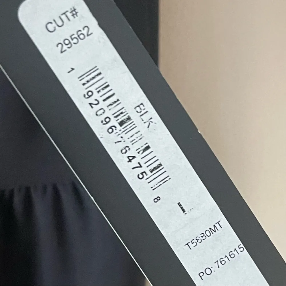 NICOLE MILLER | Black Tiered Babydoll Mini Dress Sz L - Image 7