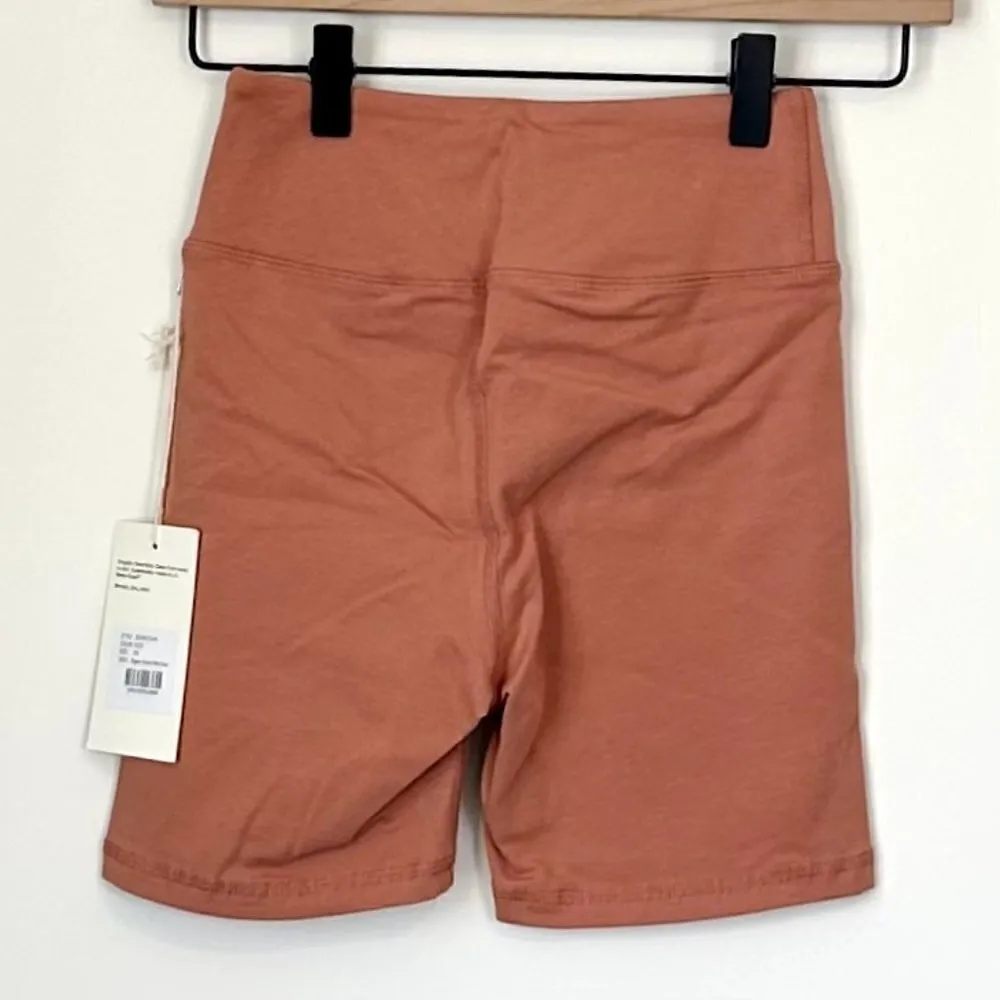 NWT MATE the Label Rose Pink Organic Stretch Biker Short - Size XS - Image 5