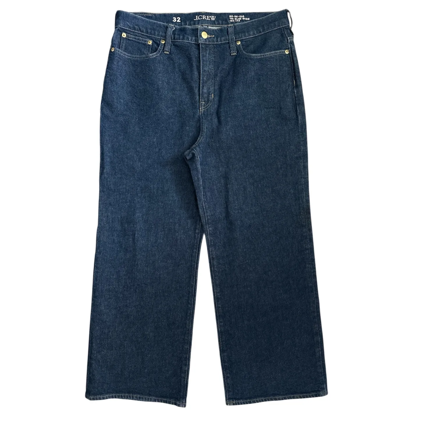 J.‎ Crew Plus ‘96 Slim-Wide Leg in Resin Rinse Jean Size 32 - Image 6