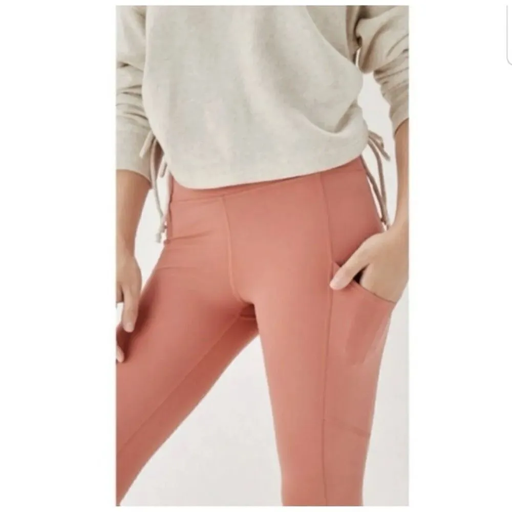 American Eagle the everything legging pocket light orange m - Image 12