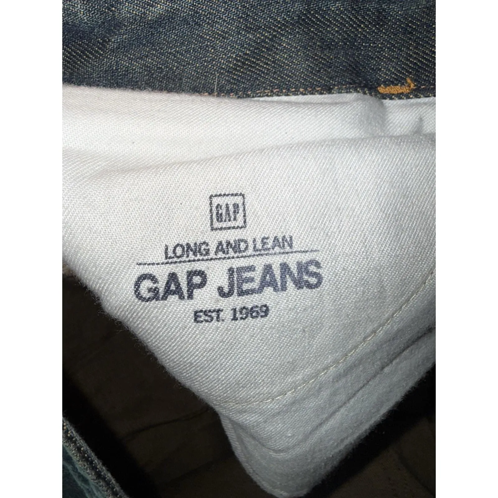 GAP Long and Lean Y2K VTG Stretch Jeans Low Rise Women's Sz 14‎ Bootcut - Image 6