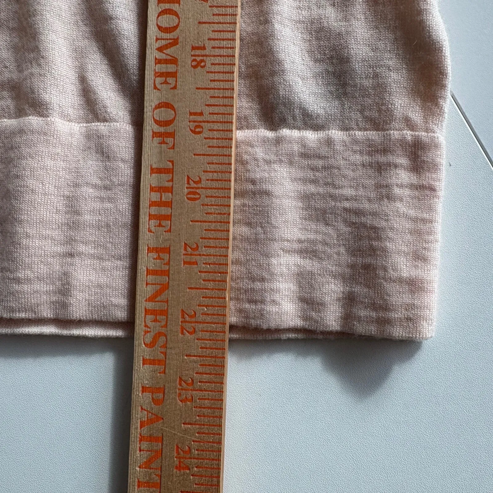 J Crew Pink Merino Wool Silk Floral Applique Cardigan Sweater M - Image 6