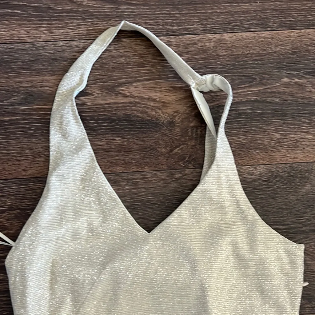 Silver Sparkly Bodysuit - Image 3