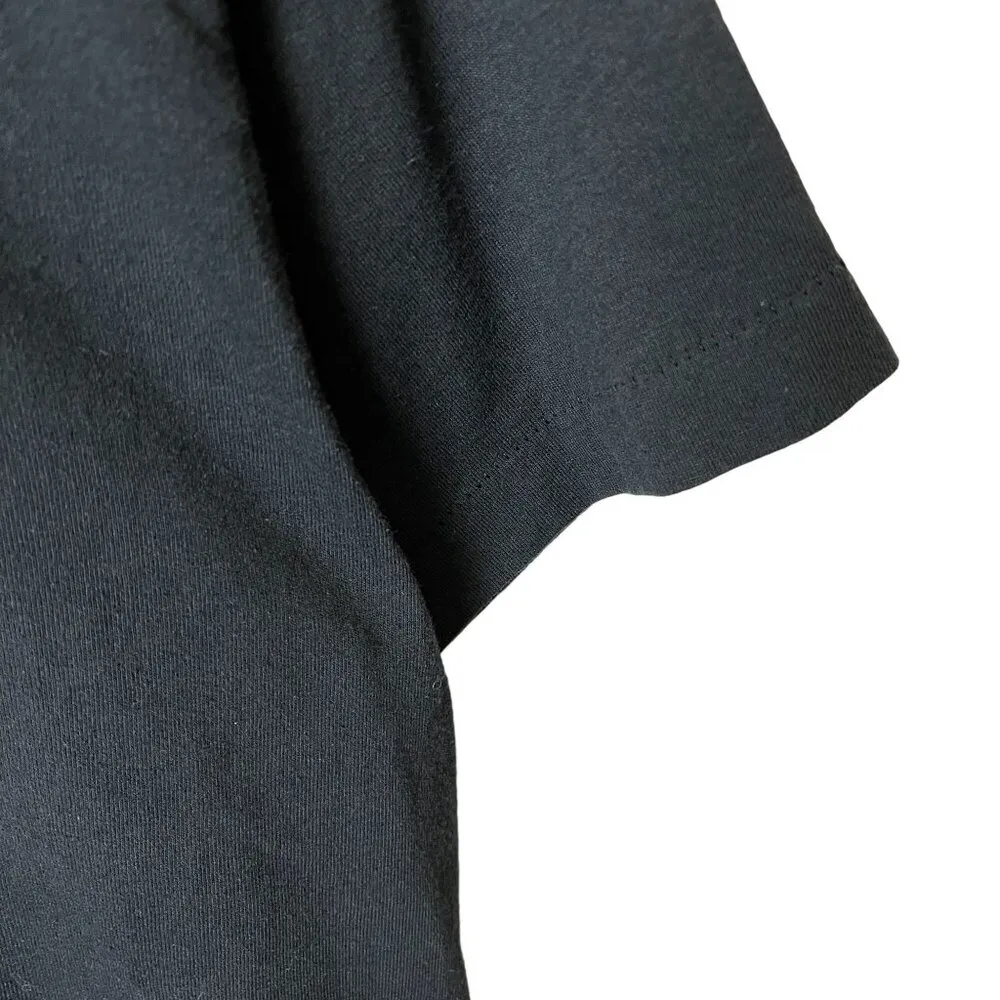 1990s Roadkill Cafe Single Stitch Tee M Funny Menu Graphic Black USA Unisex Fit Size M - Image 6