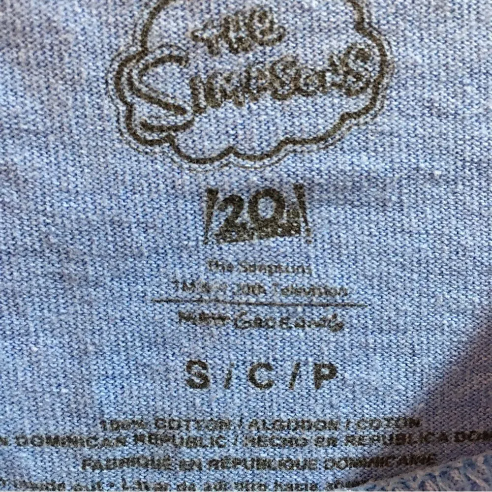 BART SIMPSON TEE! UNISEX Blue - Image 3