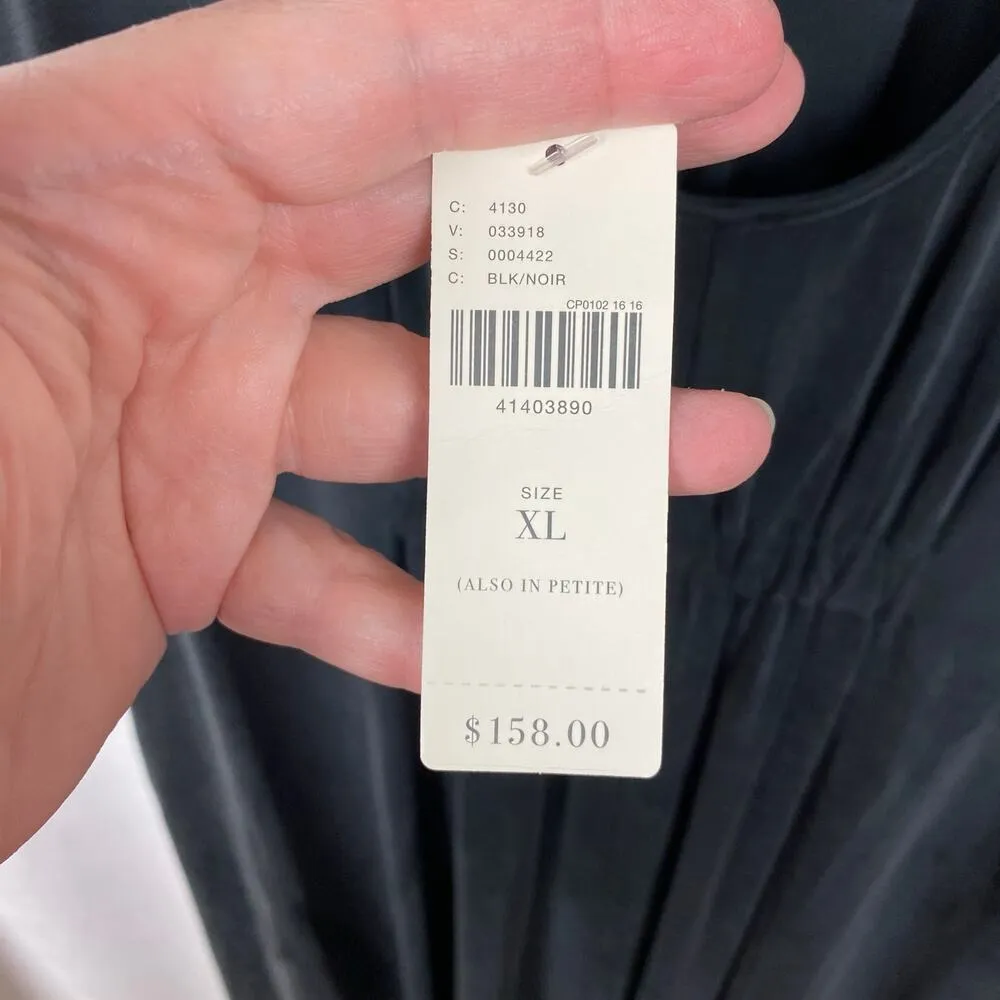 Anthropologie Moulinette Soeurs Black Lizzy Open Back Sleeveless Dress Sz.XL NWT - Image 9
