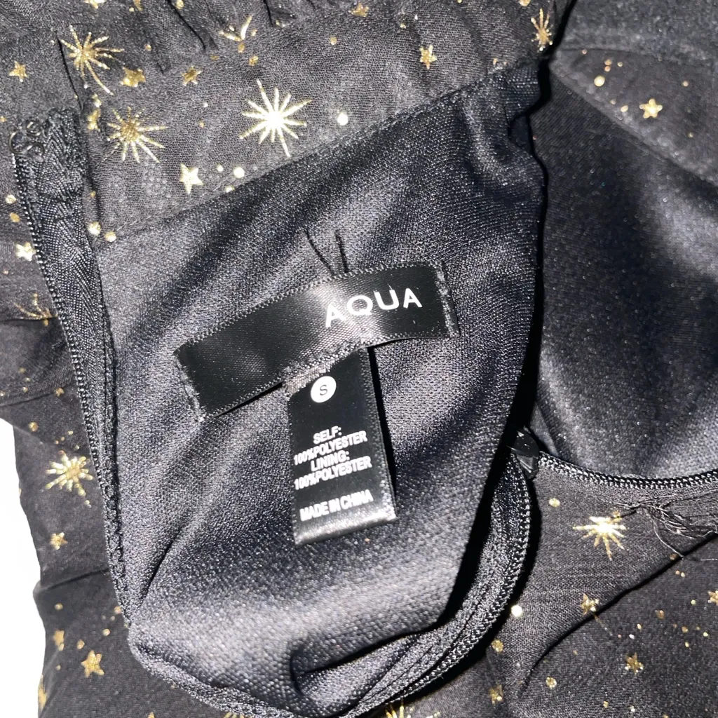 Starry Night Black Dress - Image 4