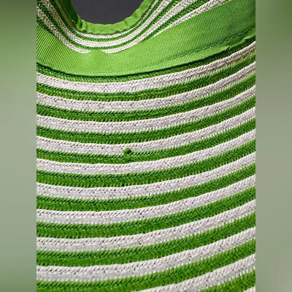 SCALA COLLEZIONE Vintage Foldable Beach Visor Hat - Image 5