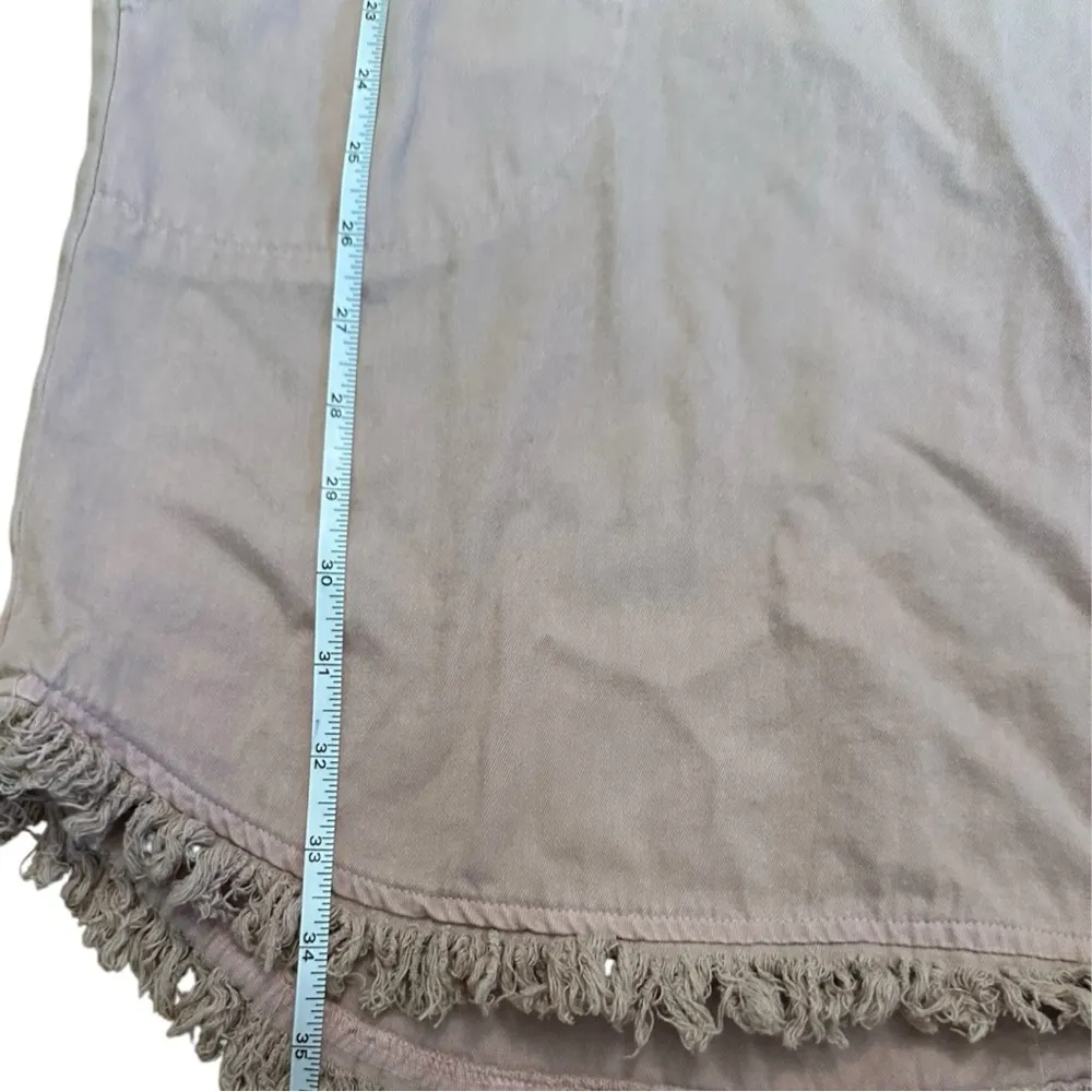 Violet Weekend Ombre Fringe Hem Dress Medium d White - Image 5