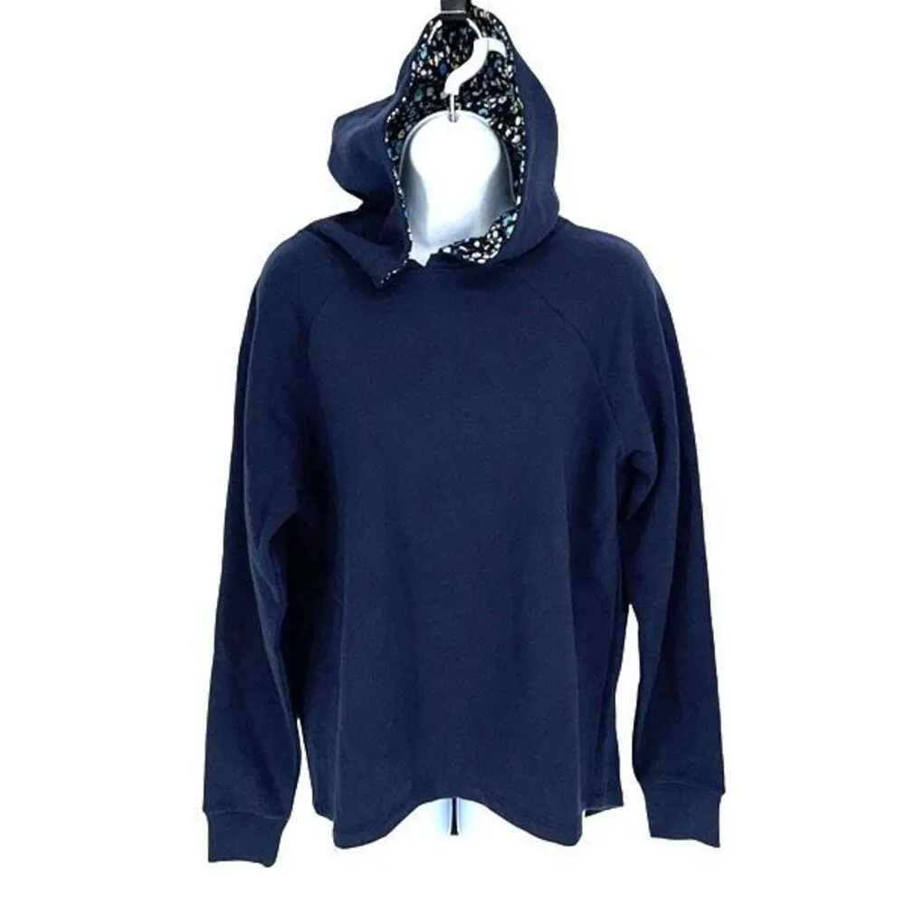 Addison Bay Hamilton Hoodie with Navy Courtside Floral Hood NWT Size XS - Image 2