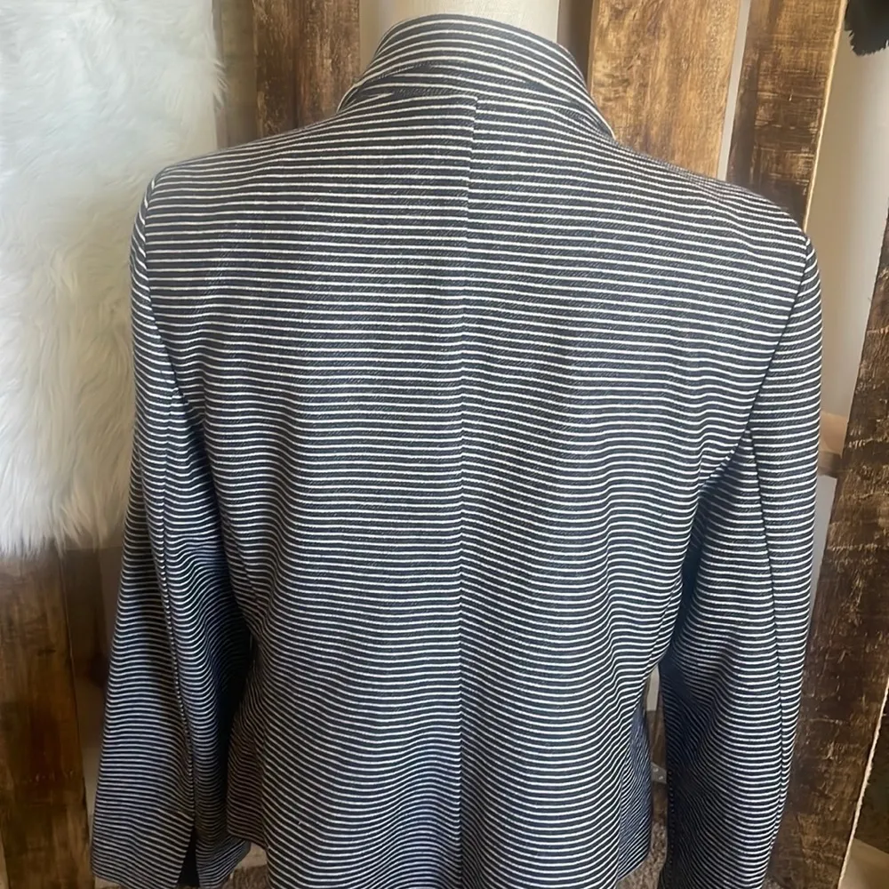 Tommy Hilfiger NVI blazer striped navy blue white long sleeve suit jacket nwt XL - Image 9
