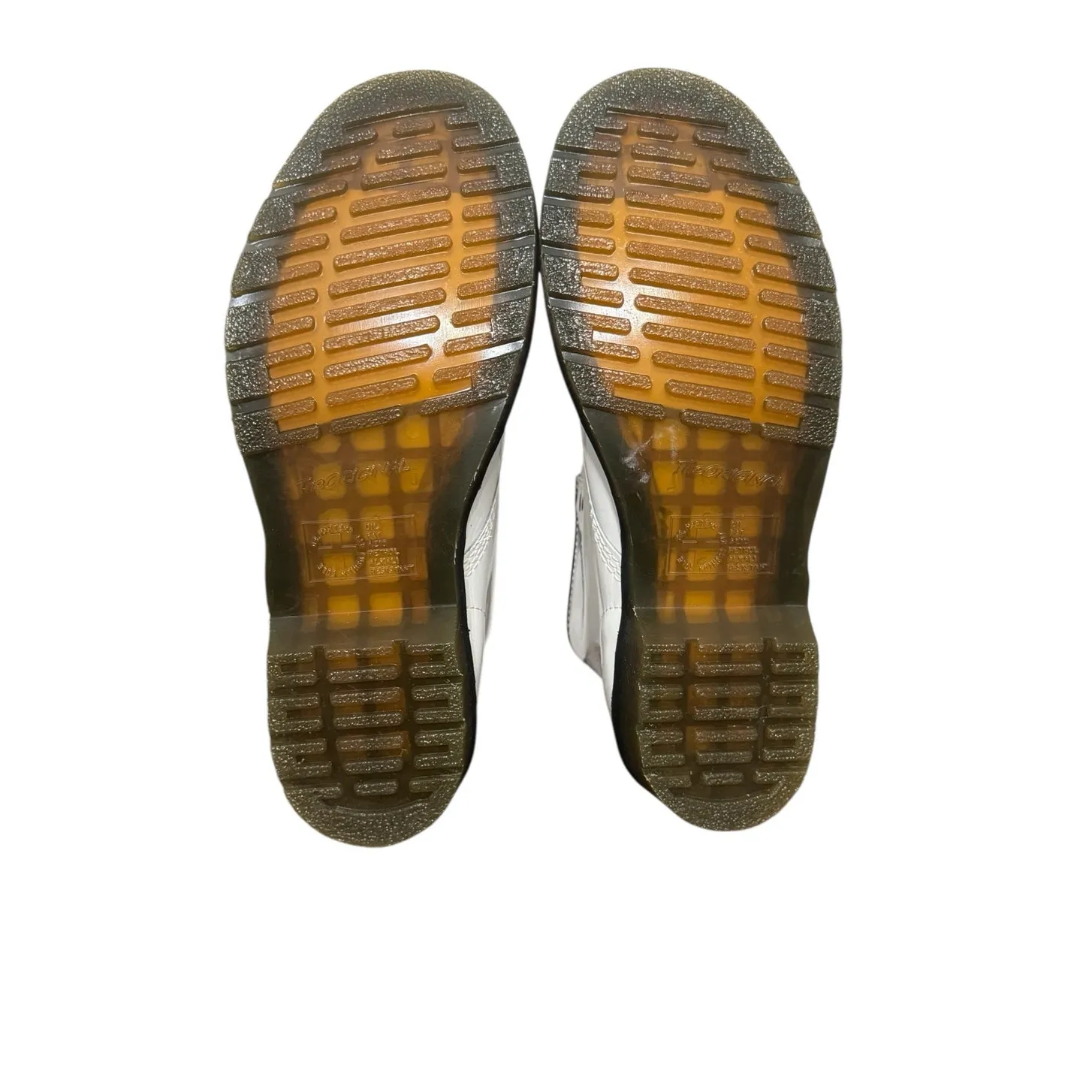 New! Dr. Martens 1460 Women's White Patent Leather Lace Up Boots - Size US 10 - Image 10