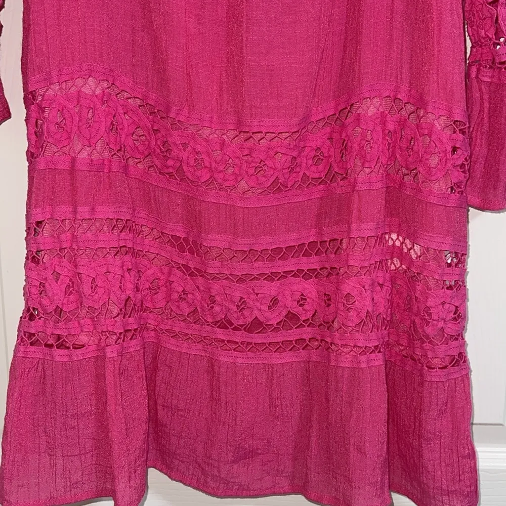 Indigo Soul pink tunic Size M - Image 4