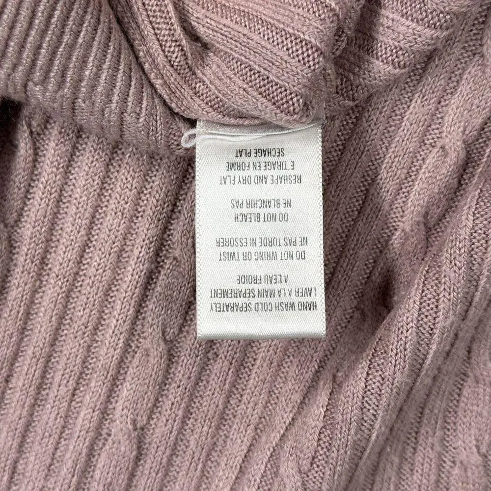 Casual Corner Annex Sweater Womens Medium Soft Pink Vintage Y2K Bohemian Cottage - Image 8