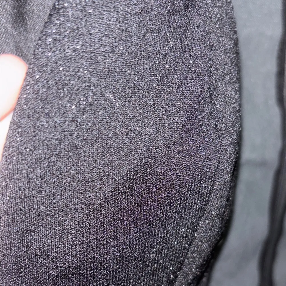 Windsor Black Mini Dress with Zipper Detail - Image 7