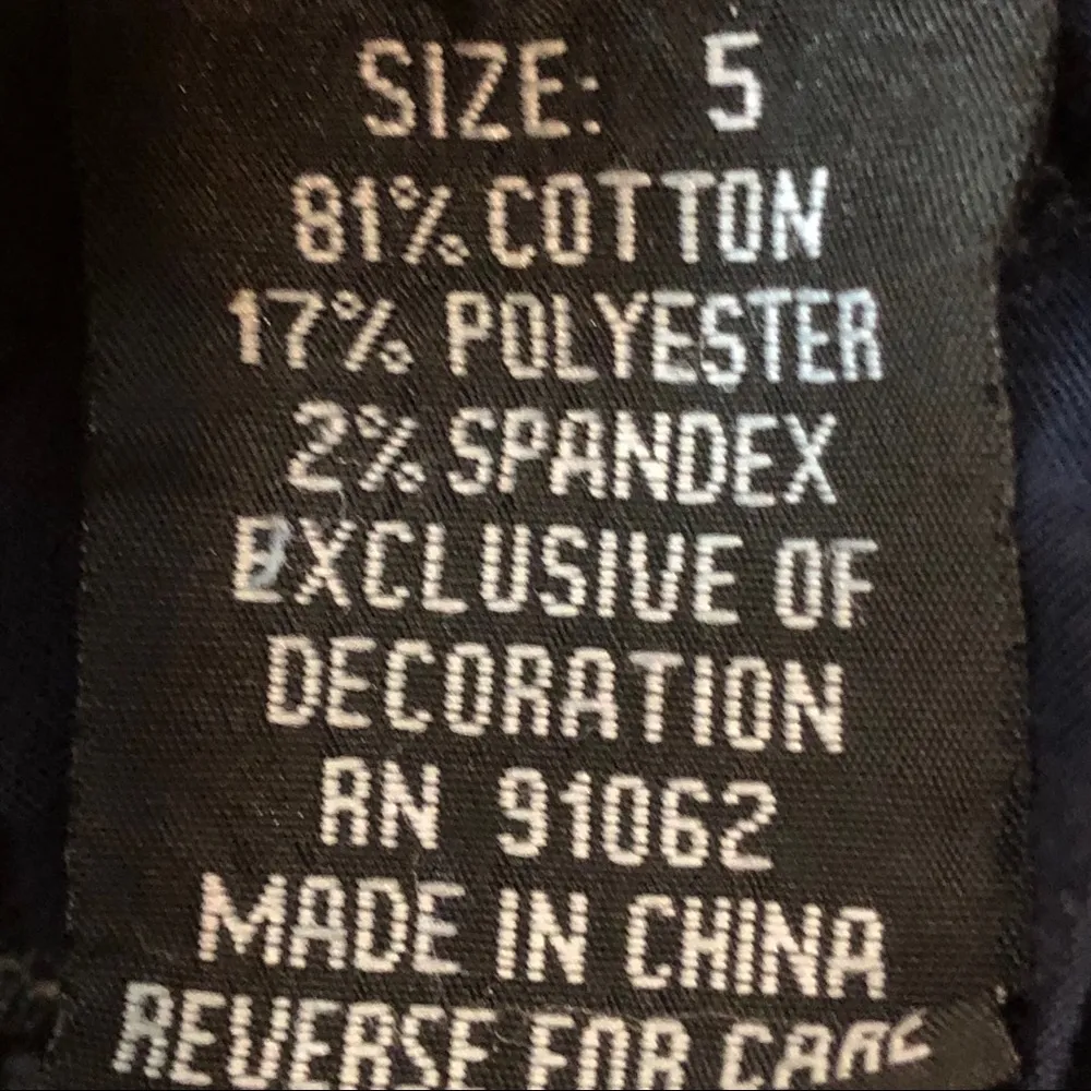 Sweet Vibes Size 5 Jr. Short Shorts 5 pockets - Image 6