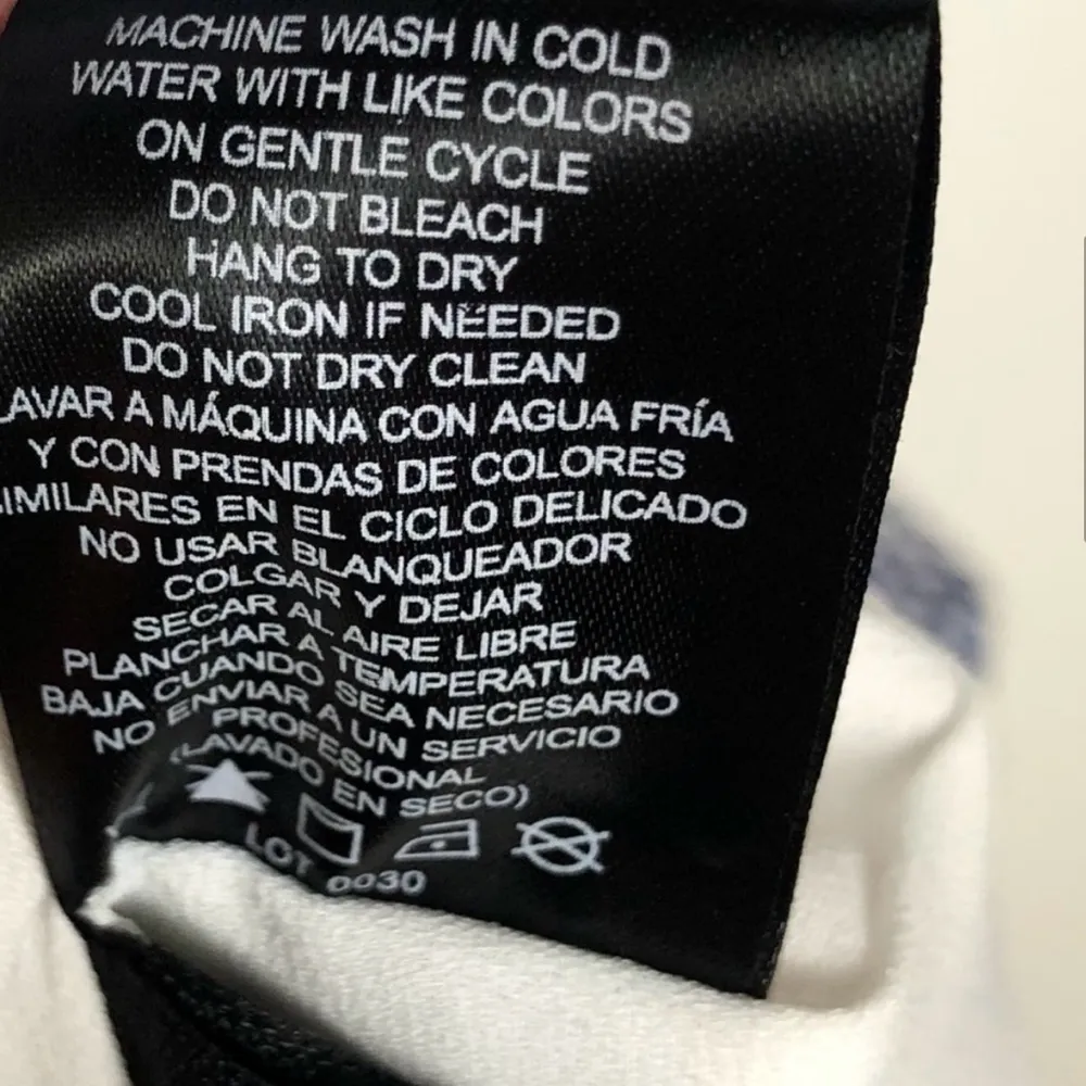 sleeveless drawstring shift dress navy blue white cheetah - Size 2 - Image 10