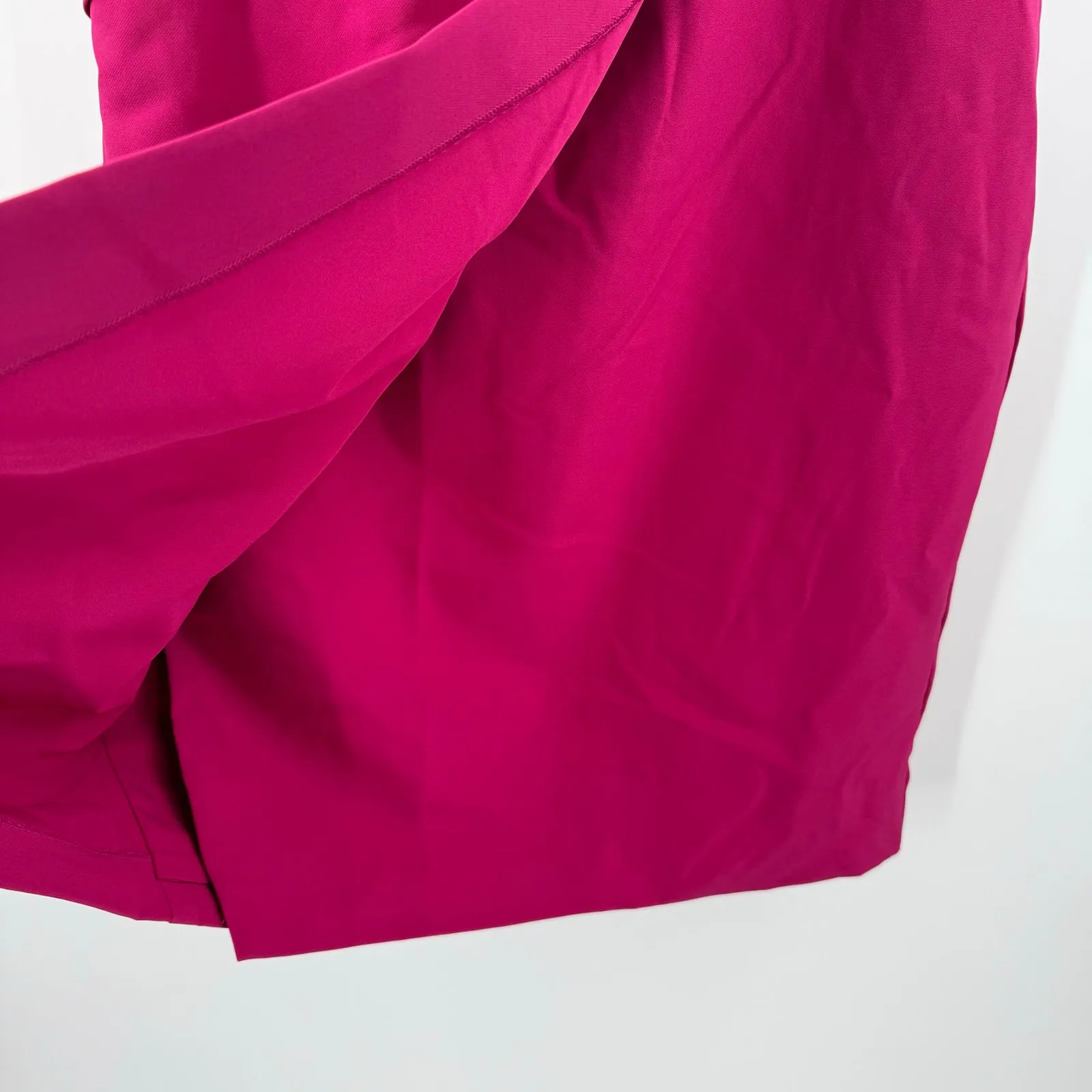 LAUREN RALPH LAUREN Dress Size 10 Cocktail NWT Fuchsia Berry Off the Shoulder - Image 14