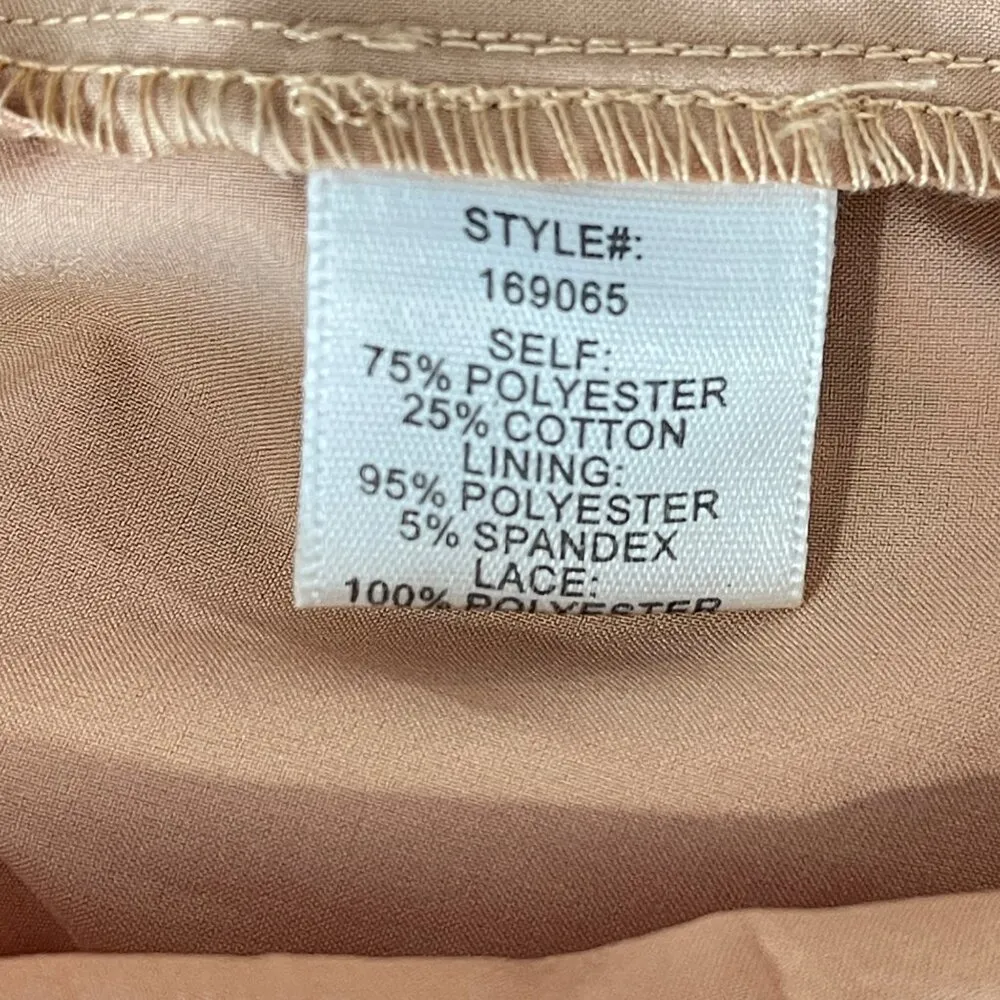 Current Air Anthropologie Lace Dress Sleeveless Knee Length Size S - Image 9