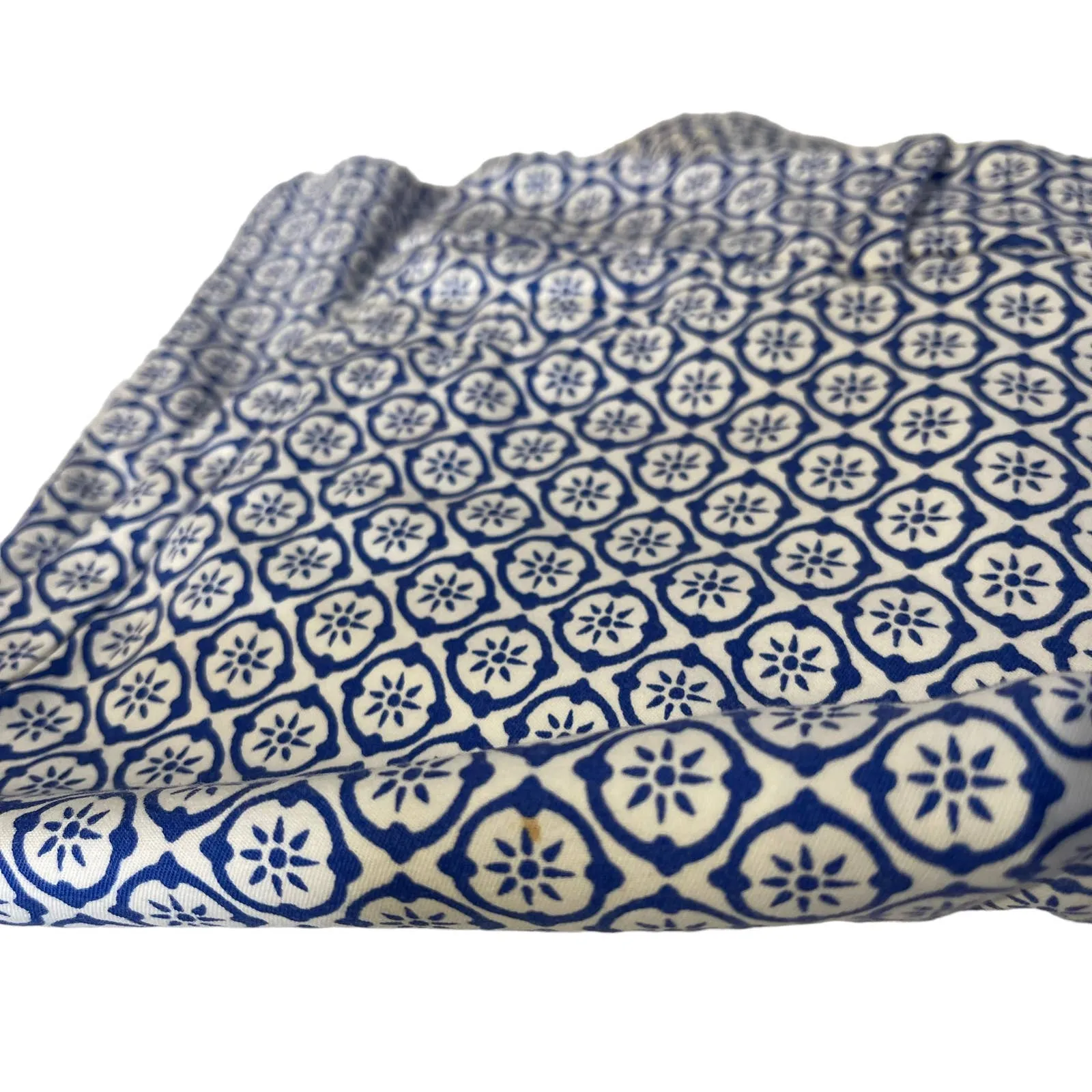 Talbots The Weekend Shorts Size 4‎ Blue White Pattern Cotton Stretch 32X10 - Image 9