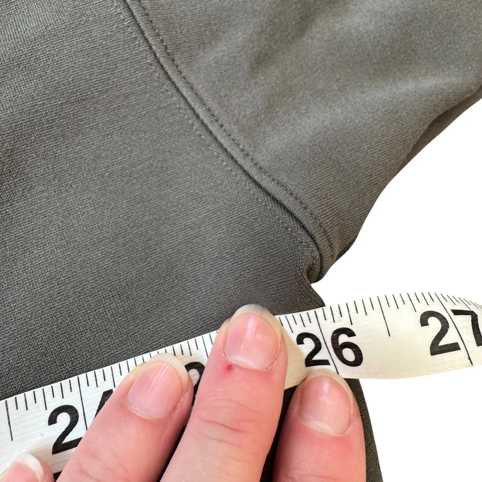 Athleta Hermosa Mock Neck Sweatshirt Mountain Olive - Image 11