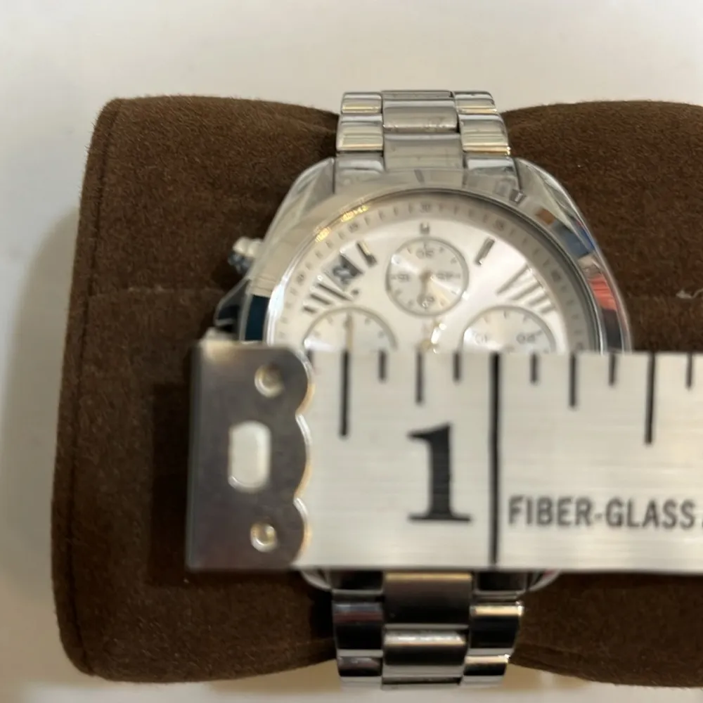 Michael Kors MK6174 silver chronograph watch - Image 6