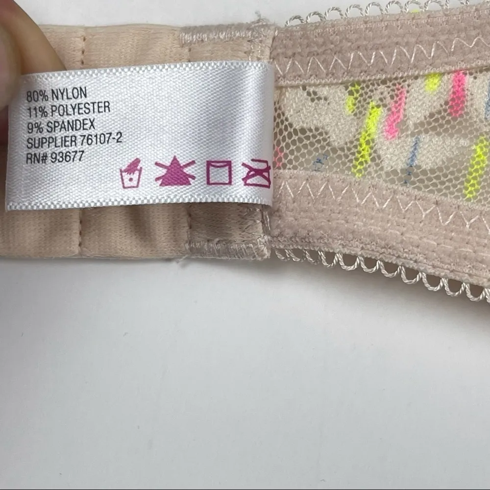 Lace Bralette Bra Size S - Image 10