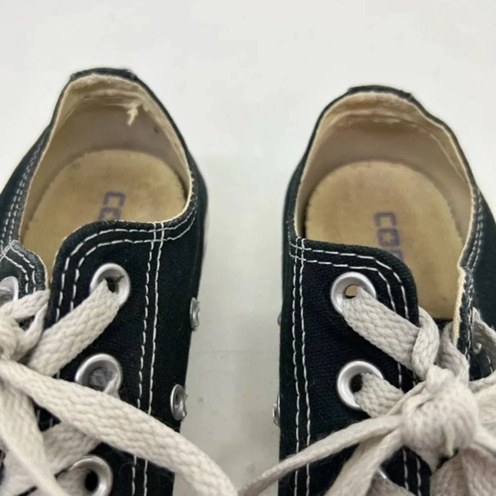 Converse M9166: Chuck Taylor All Star Unisex Ox Low Top Black Sneakers women 6 - Image 3