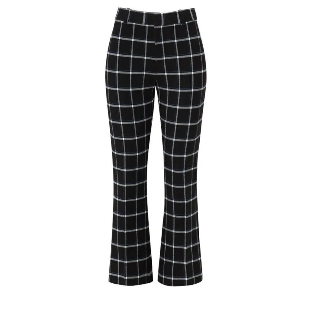 Derek Lam 10 Crosby windowpane tailored trouser size 10 - Image 13