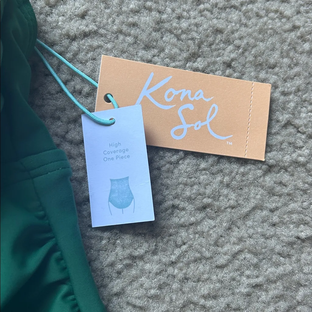 Kona Sol Emerald One-Piece Swimsuit - Image 3