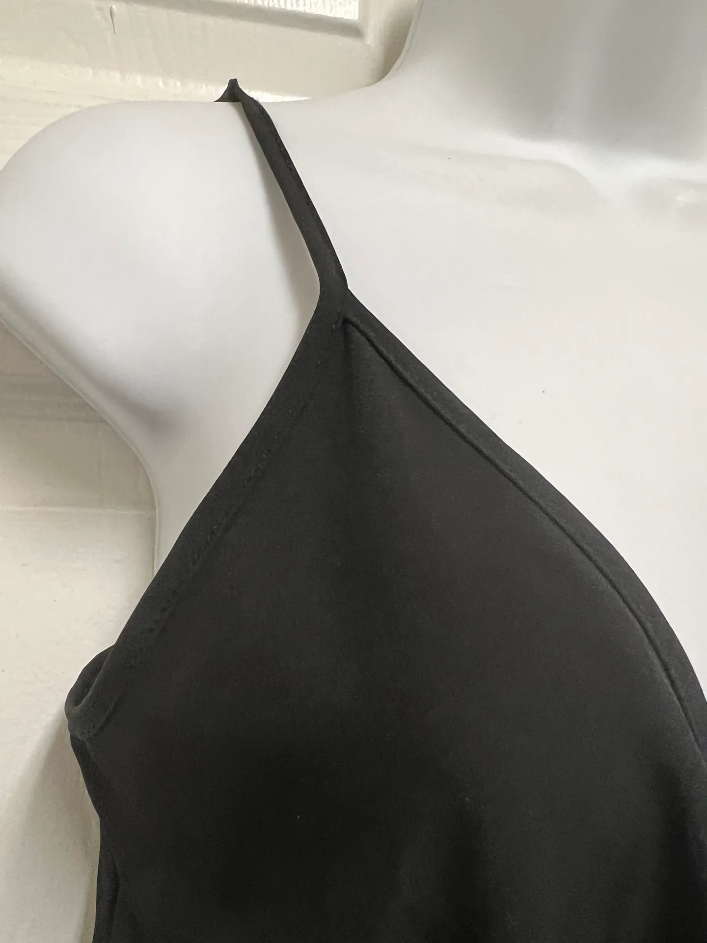 SheIn VCAY Surplice Neck Eyelet Lace Hem Slip Romper - Image 5