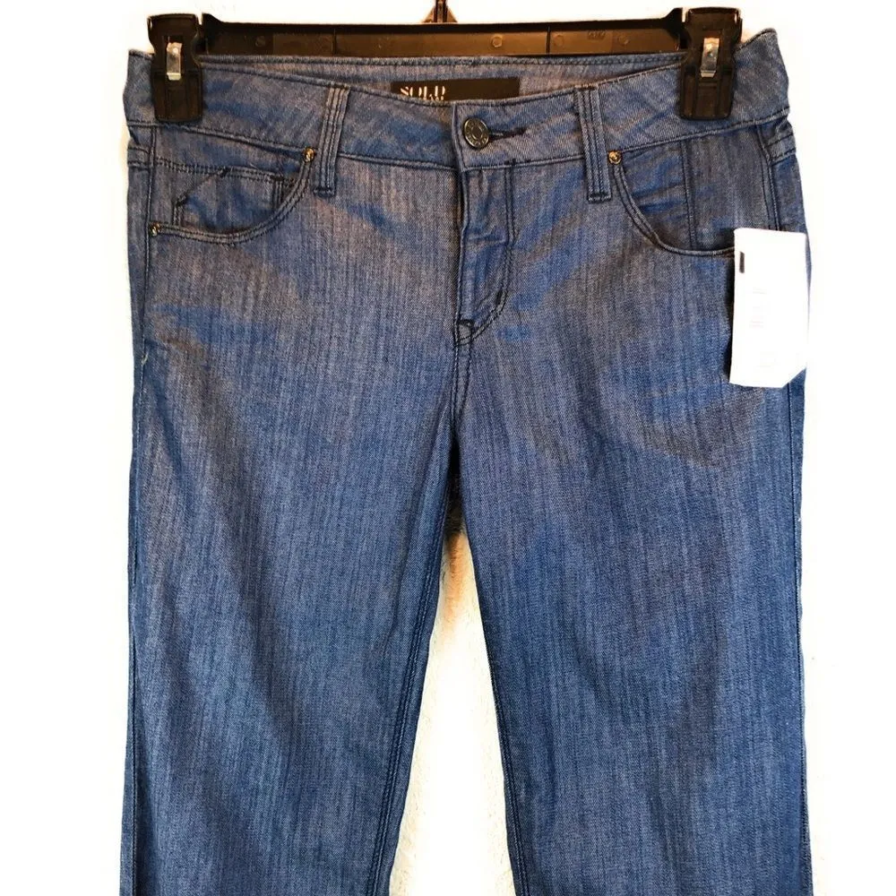 Sold Design Lab Delancery‎ St Slim Straight nwt Blue Size 26 - Image 3
