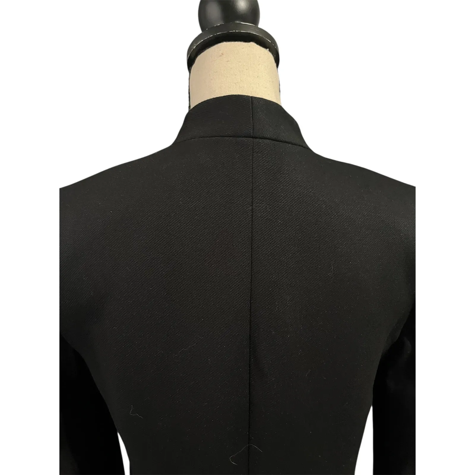 J Crew NEW Womens Black Stretch Twill Going Out Blazer Sz 2 Classic Quiet Luxury - Image 4