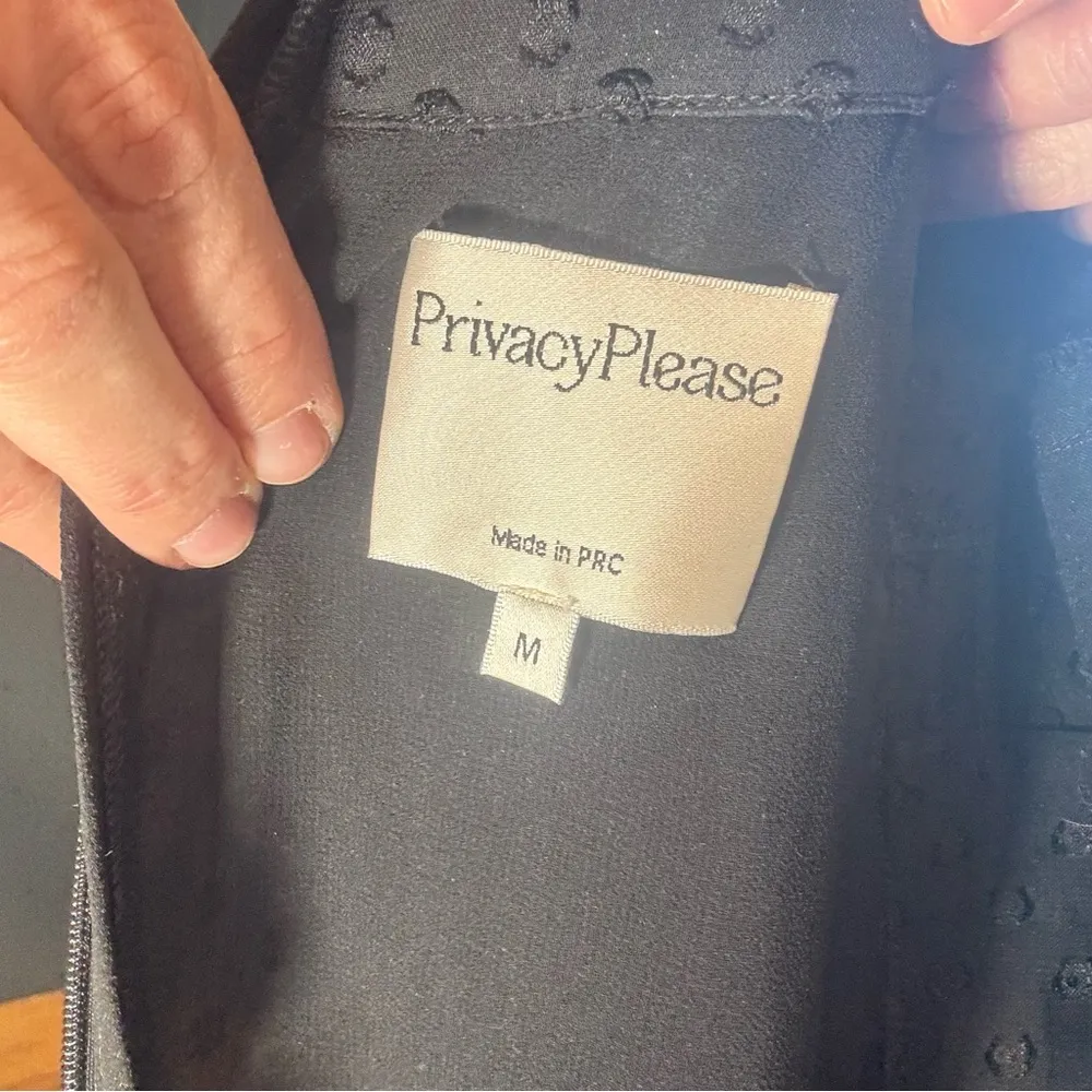 Revolve Privacy Please Stockton Dress Black Size Medium - Image 12