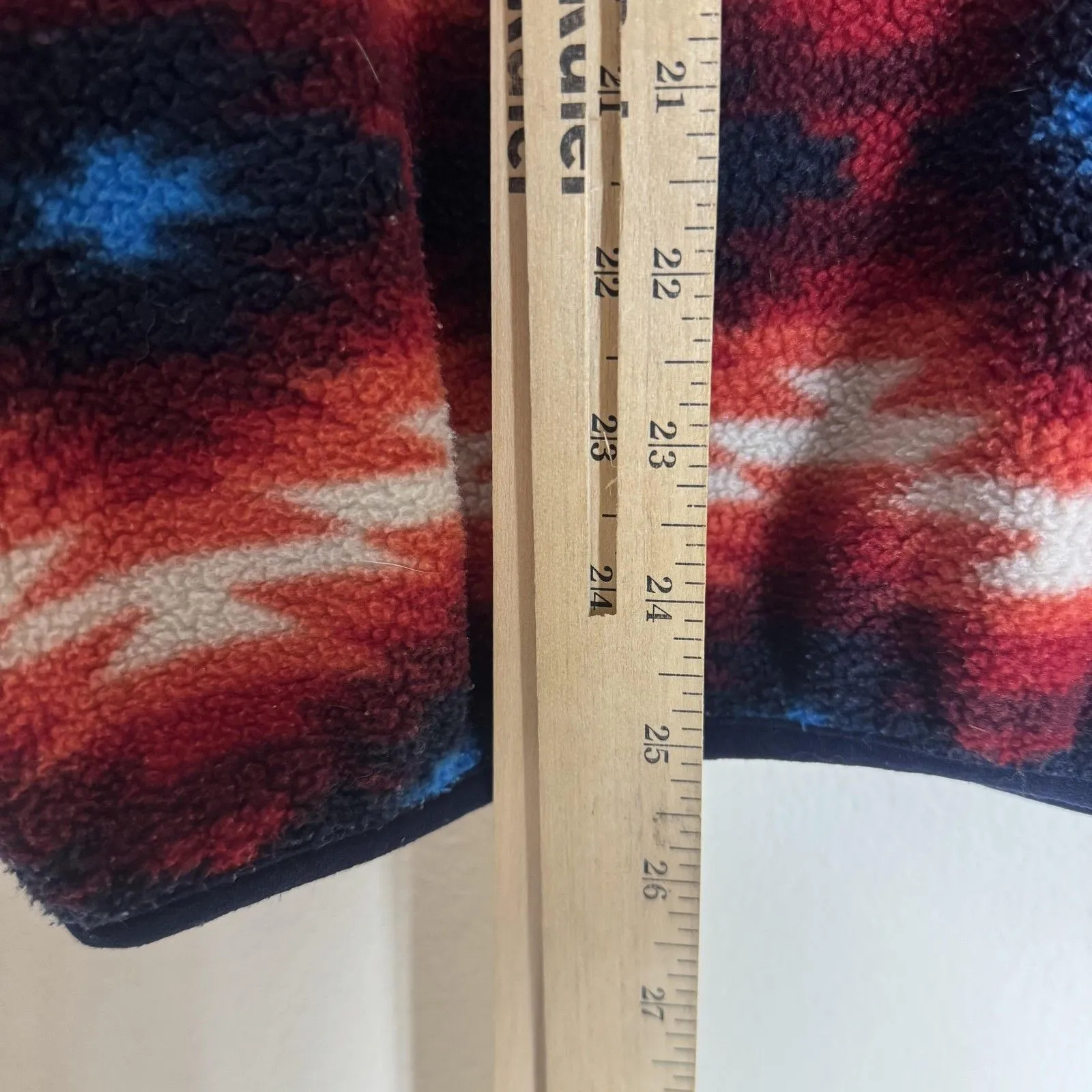 Patagonia Synchilla Snap-T Fleece Pullover Womens S wild desert aztec pattern - Image 12