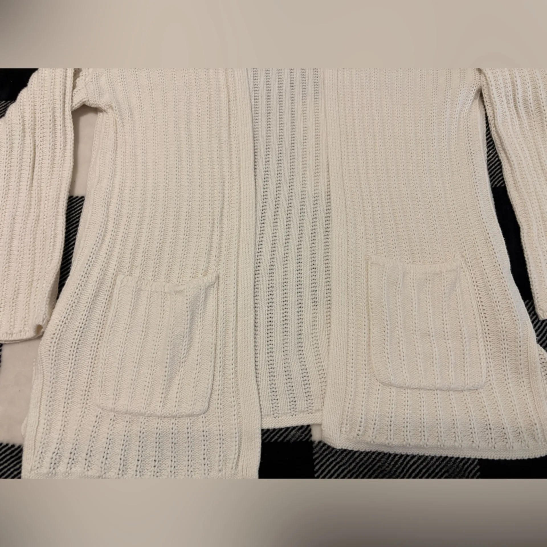 American Eagle Outfitters Ivory Knit Sweater - Image 2