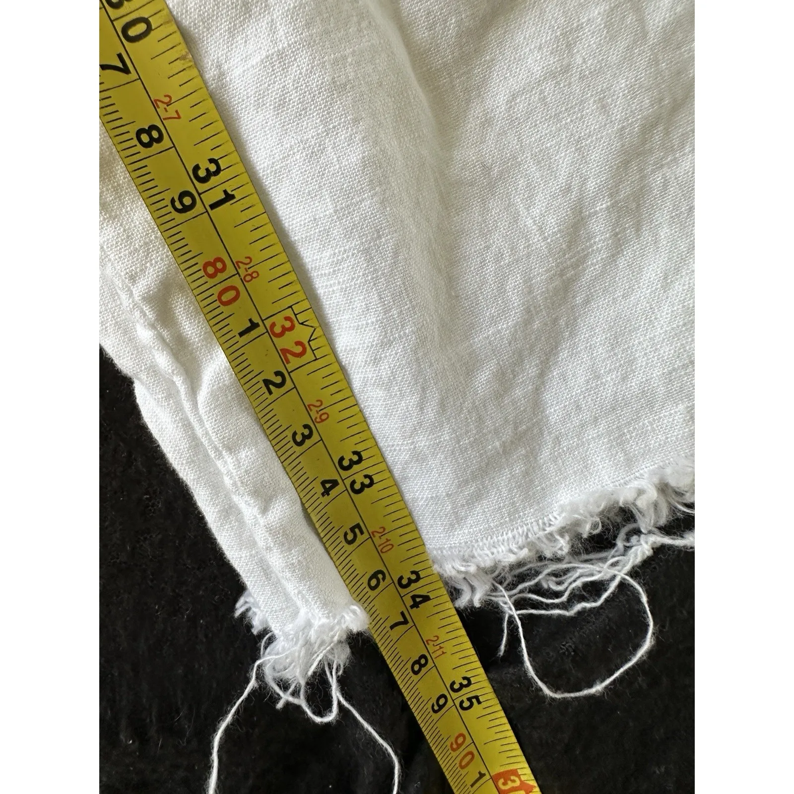 Frank &‎ Eileen Women's Kinsale Italian Performance Flax Pants in White Size 6 - Image 7