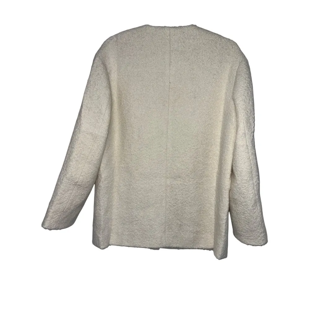 ASTR the Label Maidy Coat in Cream Small New Womens Blazer Jacket - Image 7